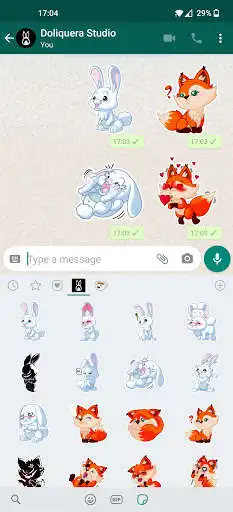 Play Doliquera Stickers for WhatsApp as an online game Doliquera Stickers for WhatsApp with UptoPlay