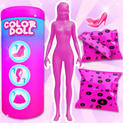 Play Doll Color Reveal Suprise Game APK