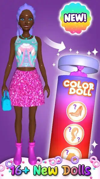 Play Doll Color Reveal Suprise Game  and enjoy Doll Color Reveal Suprise Game with UptoPlay