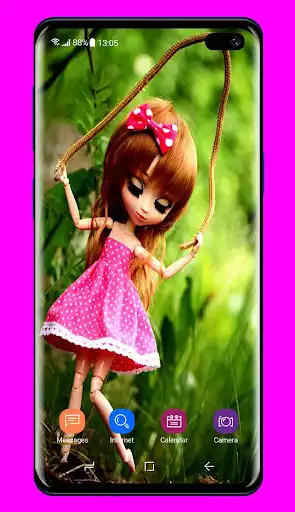 Play Doll Wallpaper  and enjoy Doll Wallpaper with UptoPlay