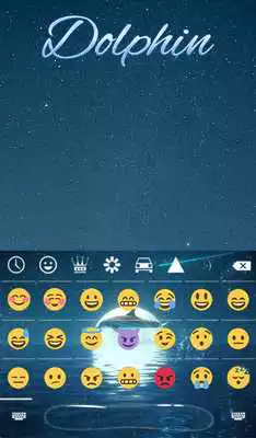 Play Dolphin Animated Keyboard + Live Wallpaper