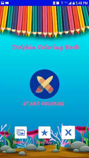 Play Dolphin Coloring Pages For Kids 2020 as an online game Dolphin Coloring Pages For Kids 2020 with UptoPlay