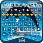 Free play online Dolphin Keyboard Emoji Theme APK