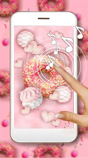 Play Donuts Sweet Live Wallpaper  and enjoy Donuts Sweet Live Wallpaper with UptoPlay