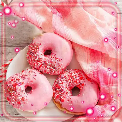 Play Donuts Yummy Live Wallpaper APK