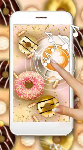 Play Donuts Yummy Live Wallpaper  and enjoy Donuts Yummy Live Wallpaper with UptoPlay