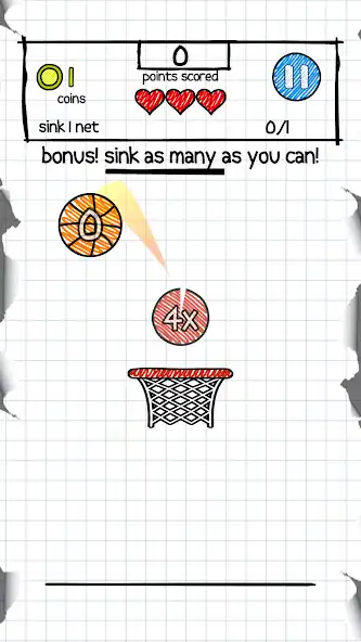 Play Doodle Dunk  and enjoy Doodle Dunk with UptoPlay