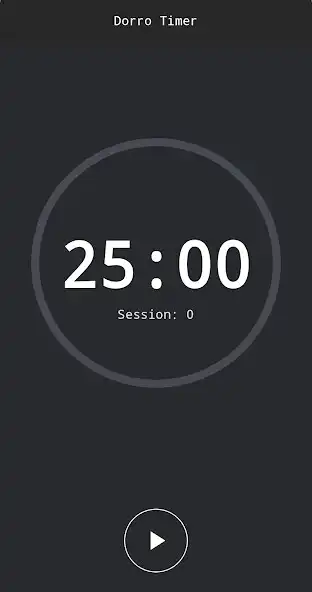 Play Dorro - Pomodoro session timer as an online game Dorro - Pomodoro session timer with UptoPlay