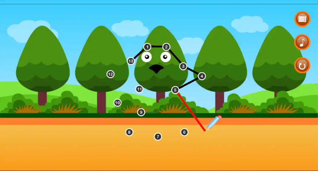 Play Dot Dot Happy Animals  and enjoy Dot Dot Happy Animals with UptoPlay