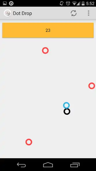 Play Dot Drop as an online game Dot Drop with UptoPlay