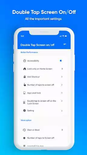 Play Double Tap Screen On/Off  and enjoy Double Tap Screen On/Off with UptoPlay