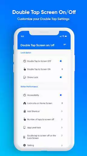 Play Double Tap Screen On/Off as an online game Double Tap Screen On/Off with UptoPlay