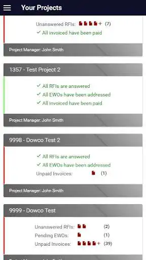 Play Dowco Project Status  and enjoy Dowco Project Status with UptoPlay