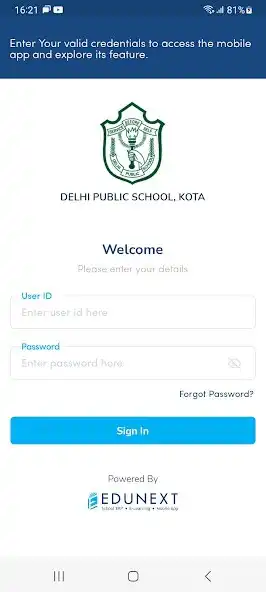 Play DPS Kota Parent App as an online game DPS Kota Parent App with UptoPlay