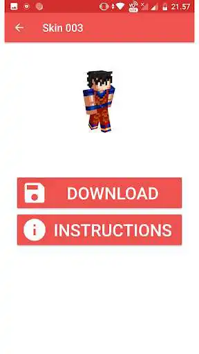 Play Dragon Ball Skins for MCPE as an online game Dragon Ball Skins for MCPE with UptoPlay