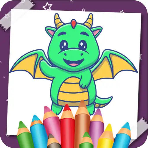 Free play online Dragon Coloring Book  APK