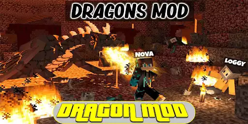 Play Dragon Mod for Minecraft  and enjoy Dragon Mod for Minecraft with UptoPlay