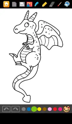 Play Dragons Coloring Games