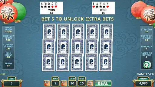 Play Dragon Tail Poker  and enjoy Dragon Tail Poker with UptoPlay