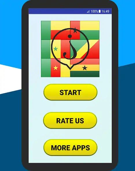 Play Drapeaux Quiz as an online game Drapeaux Quiz with UptoPlay