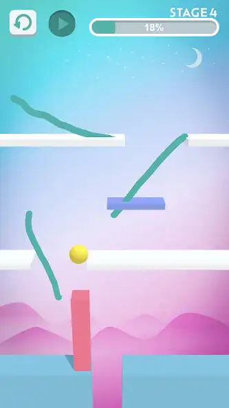 Play Draw Drop Ball as an online game Draw Drop Ball with UptoPlay