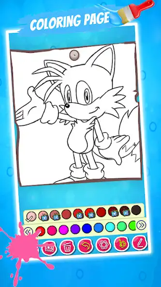 Play drawing book Hedgehog as an online game drawing book Hedgehog with UptoPlay