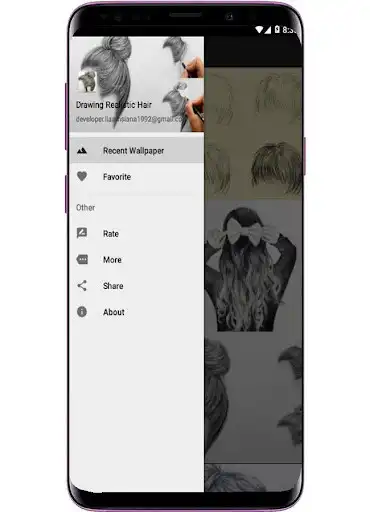 Play APK Drawing Realistic Hair  and enjoy Drawing Realistic Hair with UptoPlay com.pongiterusdev.drawingrealistichair