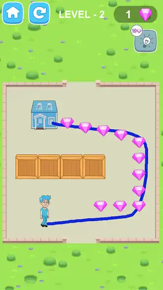 Play Draw To House 2D as an online game Draw To House 2D with UptoPlay