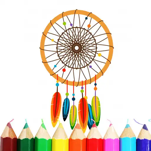 Play Dream catcher coloring book APK