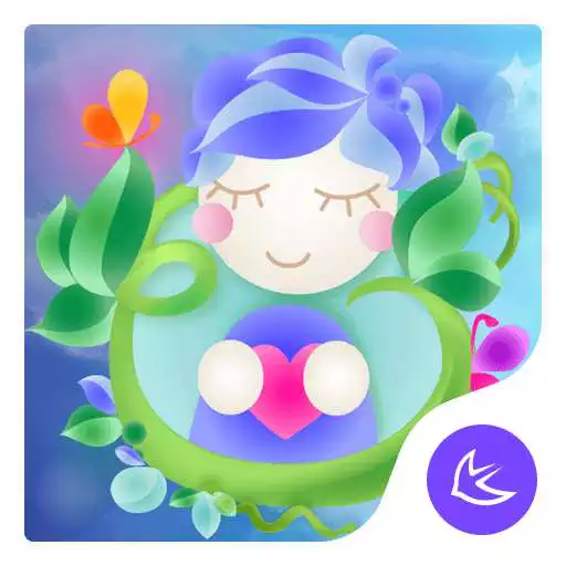 Run free android online Dream Green Plant Nature--APUS Launcher theme APK