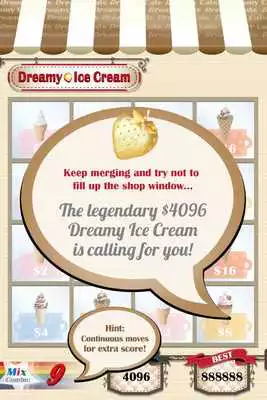 Play Dreamy Ice Cream $2048  $4096