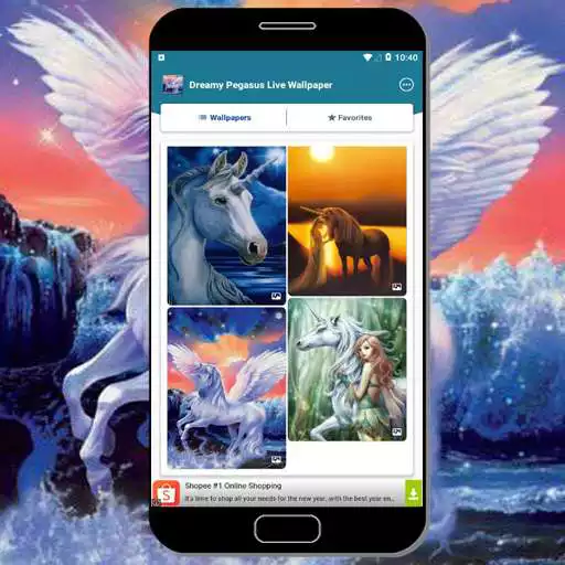 Play Dreamy Pegasus Live Wallpaper  and enjoy Dreamy Pegasus Live Wallpaper with UptoPlay