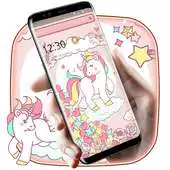 Free play online Dreamy Unicorn Gravity Theme APK