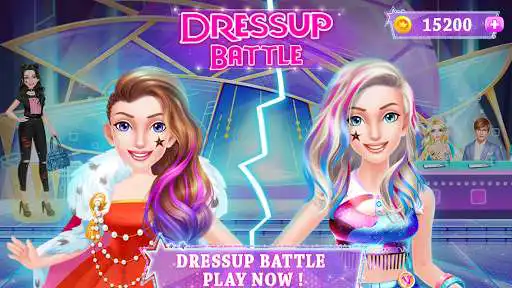 Play Dressup Battle as an online game Dressup Battle with UptoPlay