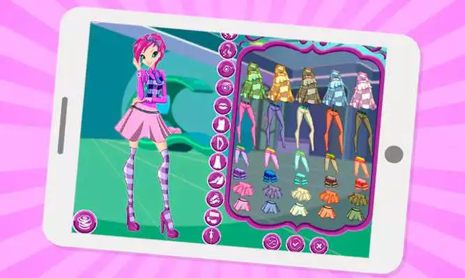 Play Dress up Tecna WInx