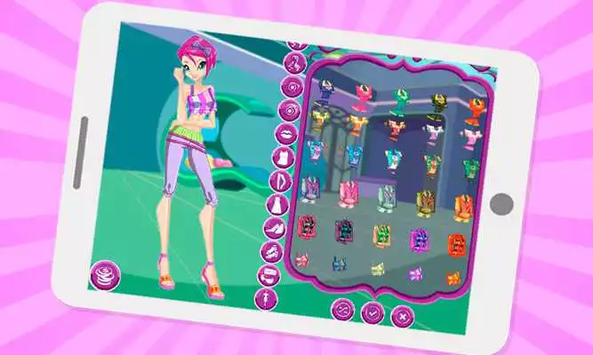 Play Dress up Tecna WInx