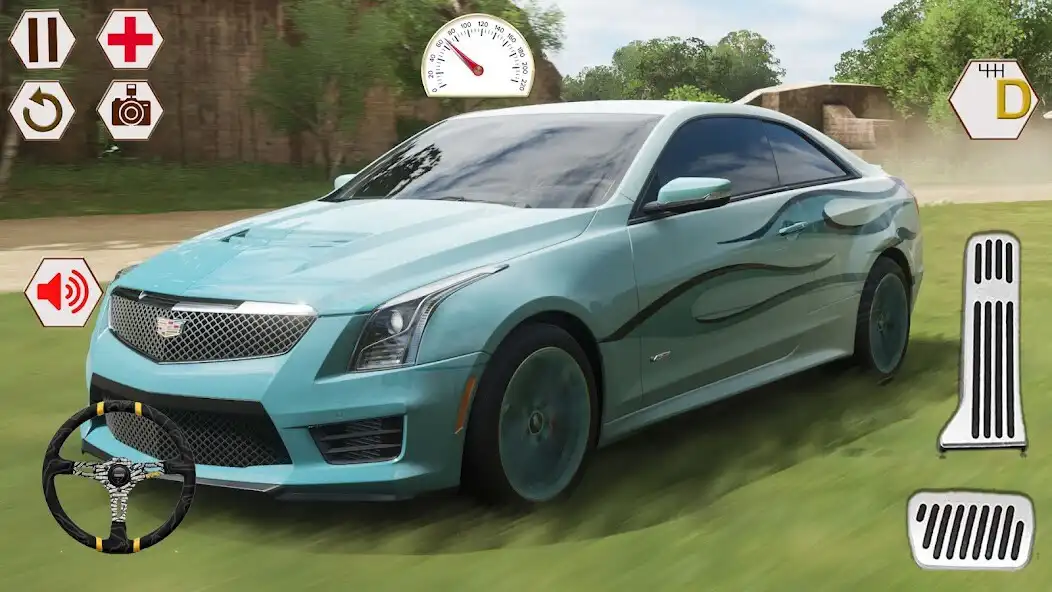 Play Drive Simulator Cadillac ATS V  and enjoy Drive Simulator Cadillac ATS V with UptoPlay