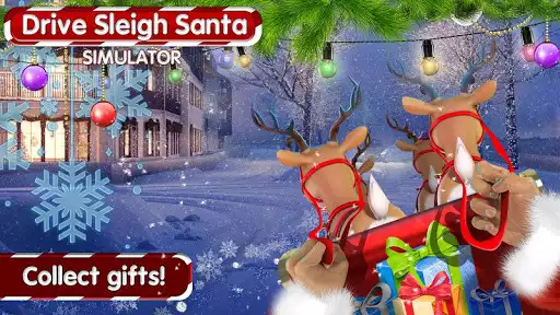 Play Drive Sleigh Santa Simulator