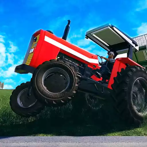 Play Drive Tractor Trolley Offroad 2021:3D Cargo Games APK