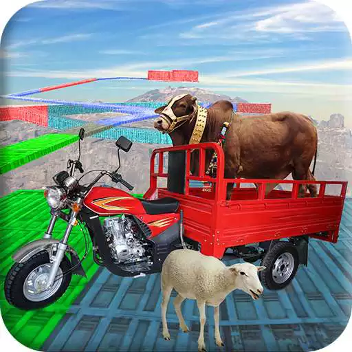 Free play online Drive Tuk Tuk Rickshaw On Impossible Track  APK