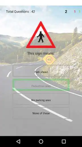 Play Driving theory test - Traffic signals test as an online game Driving theory test - Traffic signals test with UptoPlay