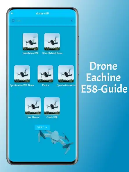 Play Drone Eachine E58-Guide as an online game Drone Eachine E58-Guide with UptoPlay