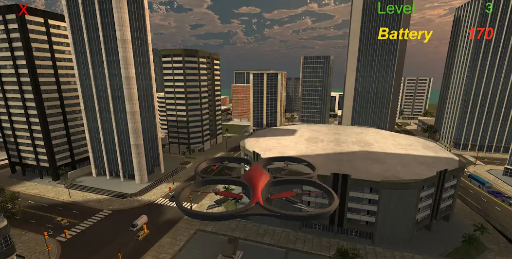 Play Dron Simulator as an online game Dron Simulator with UptoPlay