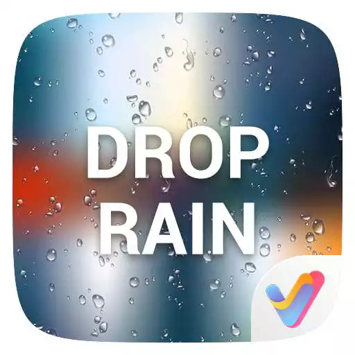 Free play online Drop Rain Parallax V Launcher Theme  APK