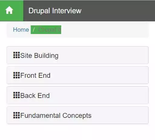 Play Drupal Interview as an online game Drupal Interview with UptoPlay