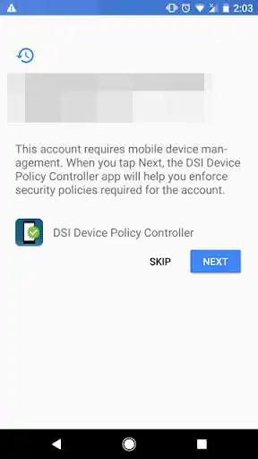 Play DSI Device Policy Controller