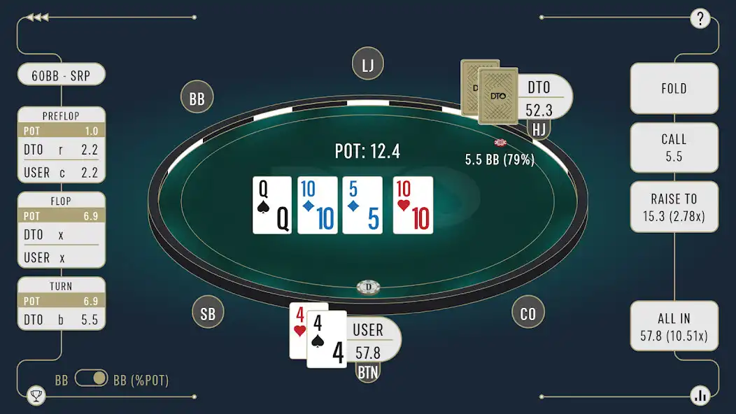 Play DTO Poker - Your GTO MTT Poker  and enjoy DTO Poker - Your GTO MTT Poker with UptoPlay