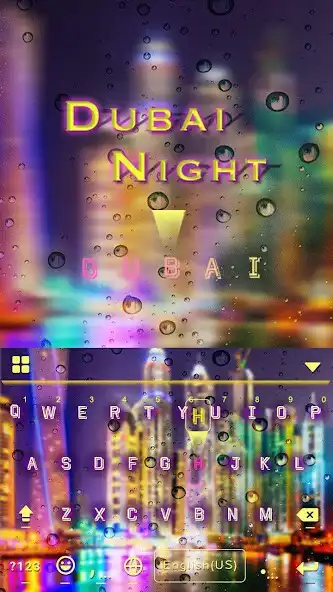 Play Dubai Night Keyboard Theme