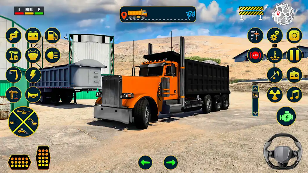 Play Dump Truck American Truck Game  and enjoy Dump Truck American Truck Game with UptoPlay