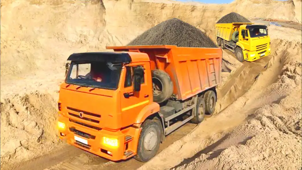 Play Dump Truck Simulator 3D as an online game Dump Truck Simulator 3D with UptoPlay